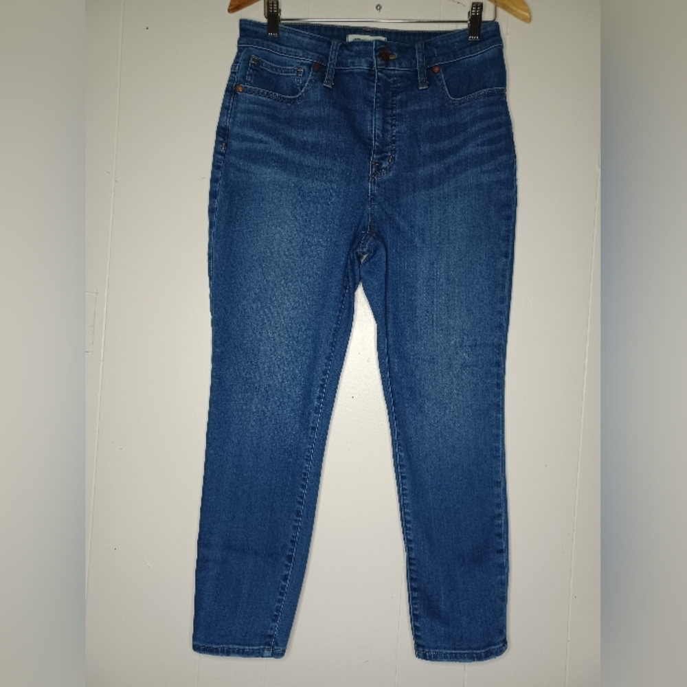 Madewell Women's Skinny Jeans in Deep Blue